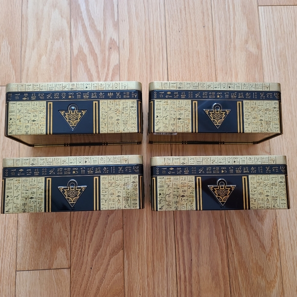 Yu-Gi-Oh! Collector's Tin X 4 (Empty), 2022 Tin of the Pharaoh's God - Picture 2 of 6
